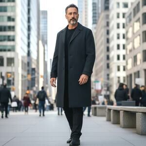 1950's Cashmere Topcoat HART SCHAFFNER & MARX L/XL  Regency Corpcore Dapper